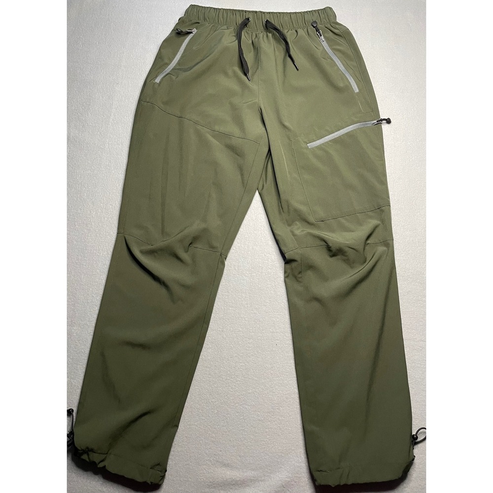 Baleaf Womens Hiking Pants Olive Green Lightweight Quick Dry Athletic Joggers XS